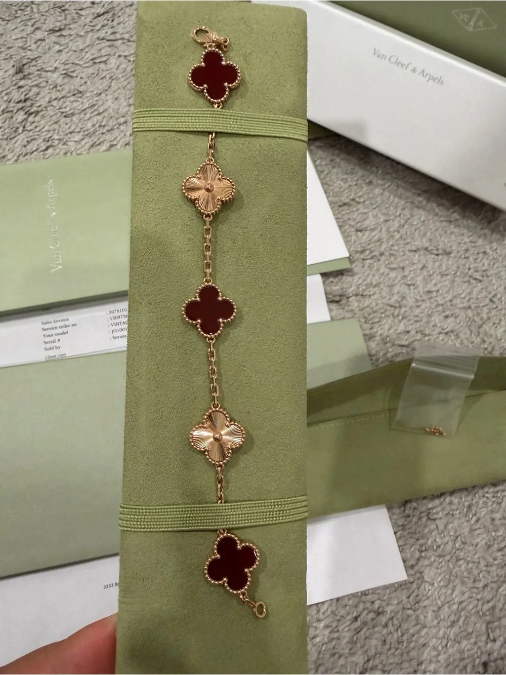 Van Cleef & Arpels Gold Bracelet - Picture 1 of 6